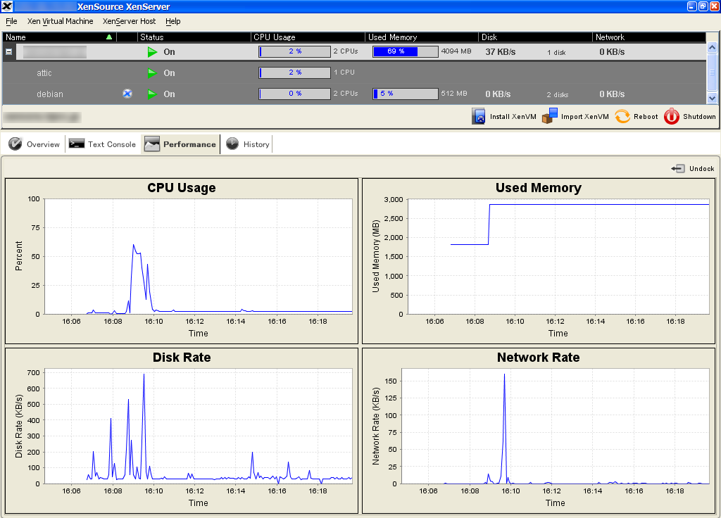 Virtuális gépek 165 XenExpress 3.2.0 XenSource http://www.xensource.