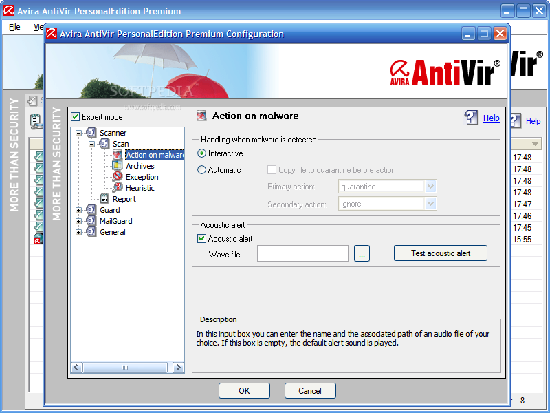 Anti-vírusok 51 Avira AntiVir PersonalEdition Classic 7.00.04.13 Avira http://www.free-av.