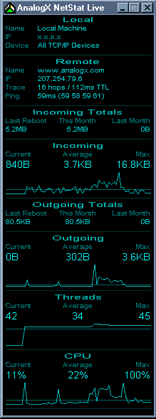 Egyéb 59 NetStat Live 2.11 AnalogX http://www.analogx.com/contents/download/network/nsl.