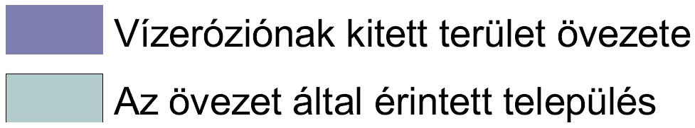 SZÁLKA TELEPÜLÉSRENDEZÉSI TERVE- MÓDOSÍTÁS 2012 Vízeróziónak kitett terület övezetére vonatkozó elõírások 21.