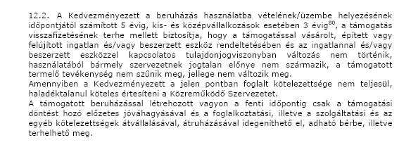 3. a projekt kezdetétől számított 16. hónapban: Településünk Fejlődéséért Alapítvány: a 2.