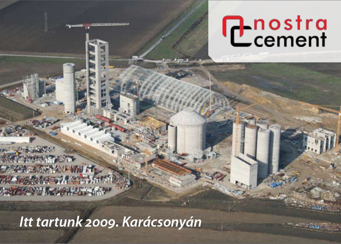 Bükkösdi Hírlap Boldog új évet kívánnak a Nostra Cement Kft. munkatársai!