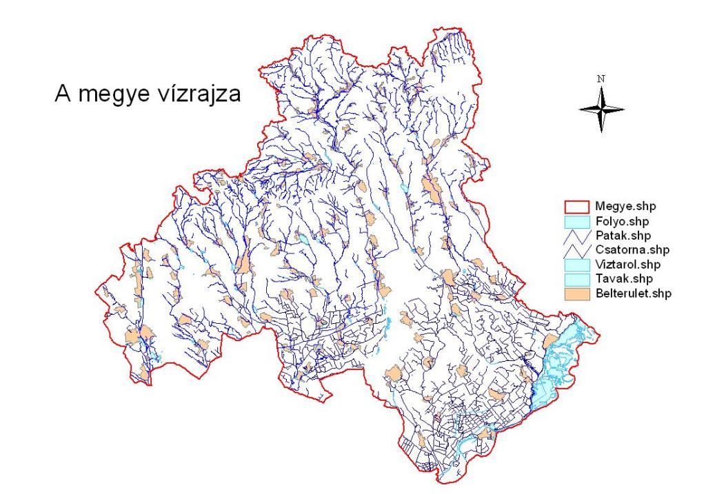 Függelék A felszín alatti vízkészletek megoszlása Forrás: http://www.hmvizmurt.