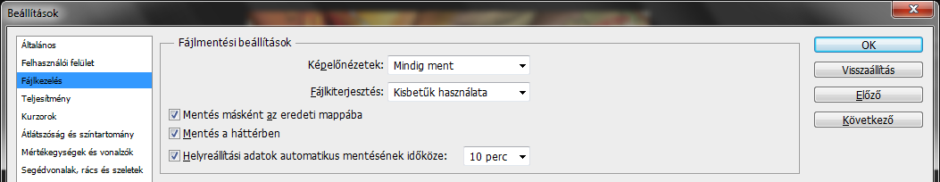 A rétegek szűrését, részhalmazainak kiválogatását végezhetjük név, típus (fajta), effektus, mód, attribútum alapján, vagy feladat szerint megjelölt rétegek esetében színcímke szerint is.