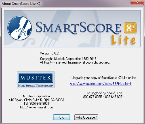 Javított szkennelés a SmartScore Lite fejlesztéseinek köszönhetően Még pontosabb, eredményesebb szkennelés a SmartScore Lite X2-es program segítségével.