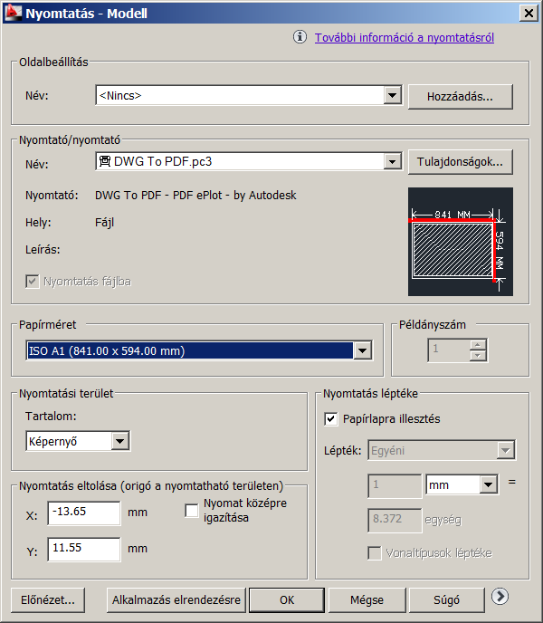 Tippek és trükkök A DWG-PDF konvertálás tulajdonságai panelen, a Betűtípus-kezelés (Font handling) kereten belül vá lasszuk Az összes rögzítése (Capture all) opciót.