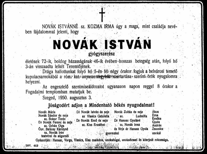 Novák István és felesége Ifj.