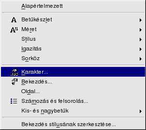 174 15. FEJEZET AZ OPENOFFICE.ORG 15.5. Szöveg létrehozása a Levéltündér használata nélkül Új, üres szöveges dokumentumot úgy készíthetünk, ha a Fájl / Új menüpont alatt a Szöveges dokumentum -ra kattintunk.