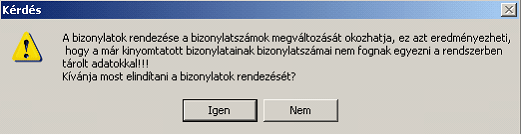 44 Megtekintés: a bizonylat felviteli képernyőt kapjuk, viszont nem módosíthatunk semmilyen adatot. Amennyiben főkönyvtől fogadott bizonylatot tekintünk meg, a tételsorok helyén a tétel ún.