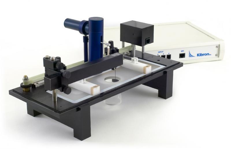 Langmuir monoréteg vizsgálatok 60 50 DPPC (mn/m) 40 30 20 asolectin Kibron MicroTroughS 10 0 0 2000 4000 6000 8000 A (mm 2 ) Surface pressure area isotherms