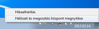 3. A virtuális hálózat működése A két virtuális gépünk egy hálózatba vannak kötve (LAN1).