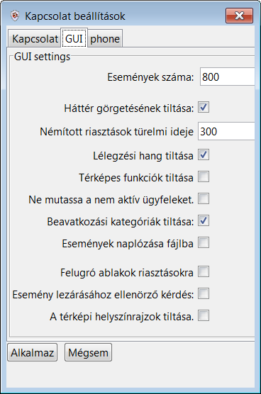 Jelszót kér: Pipálja ki ha az SMTP szerver használatához jelszó szükséges. Login: Az SMTP szerverhez használt felhasználó név. Jelszó: Az SMTP szerverhez használt felhasználó jelszó.