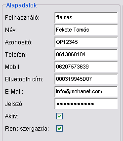 4.6 Email küldés beállítása A Mercurio Commander lehetőséget ad arra, hogy az ügyfeleket riasztás esetén email-en keresztül is lehessen értesíteni.