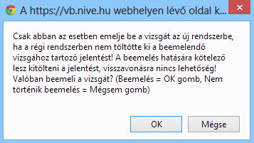 Abban az esetben, ha a késve adta le vizsgaelnöki jelentését, a rendszer késedelmet, valamint a késedelmes napok számát fogja jelezni.