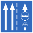 lehetséges Jelenleg 18,5 km 39 helyszínen Közös busz-és kerékpársávok Budapesten, 2010-2014 45 40 35