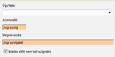 2.3. Ügykörök Ügykörök alatt a megszokott tematikai összefoglalást, csoportosítást értjük.