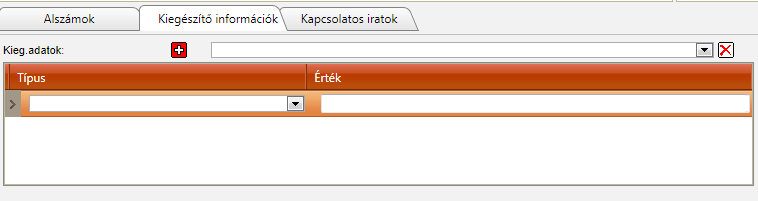 mindegyik ügyfelet az utolsót is! a gombbal a táblázathoz hozzá kell adni, mert különben csak keresési feltételnek tekinti a program.