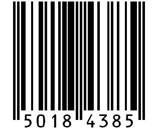 4. ábra: Az EAN-8 kód képe (Forrás: http://www.terrapin.co.uk/services/bcspecean13.html) UPC-A: A kód hossza rögzített 12 karakterből áll, ezek kiosztása is meghatározott.