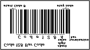 15.12 Vonalkódtechnika / Vonalkódtípusok / Code 128 Code 128 kit n en tömörít numerikus és alphanumerikus adatoknak. El nyösebb, mint a Code 39, mivel karakterválasztéka b vebb, és tömörebb.