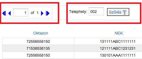 5.1.2. Diákigazolvány igénylések listája A Diákigazolvány igénylések listában az eddigi igényléseink adatai jelennek meg.