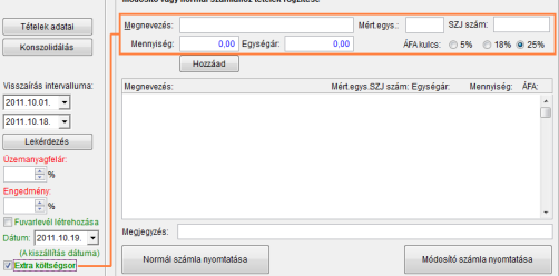 7. oldal 2013.02.28. Számlázás használata 1. A számlázás első lépése a vevő kiválasztása. A szokásos vevő választási ablakot kell használni itt is.