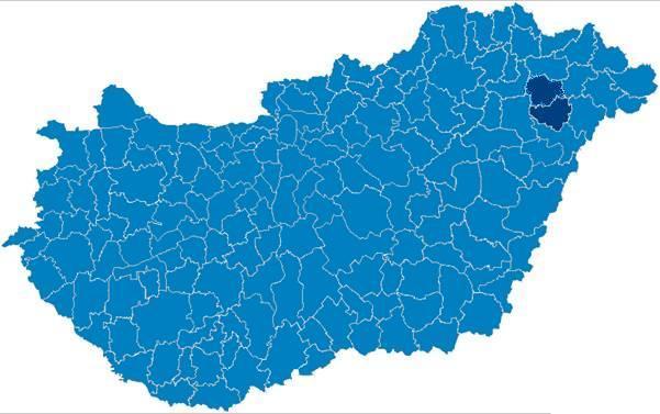 5.4 Térképek (a térség természeti, egyéb adottságait bemutató