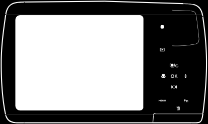 Hátulnézet 2 3 4 5 1 6 7 8 1. USB / AV csatlakozás 2. LCD kijelző 3. VISSZAJÁTSZÁS gomb 4. Visszajelző LED 5. FELVÉTEL gomb 6. Többfunkciós gombok (4-irányú vezérlő és az OK gomb) 7.