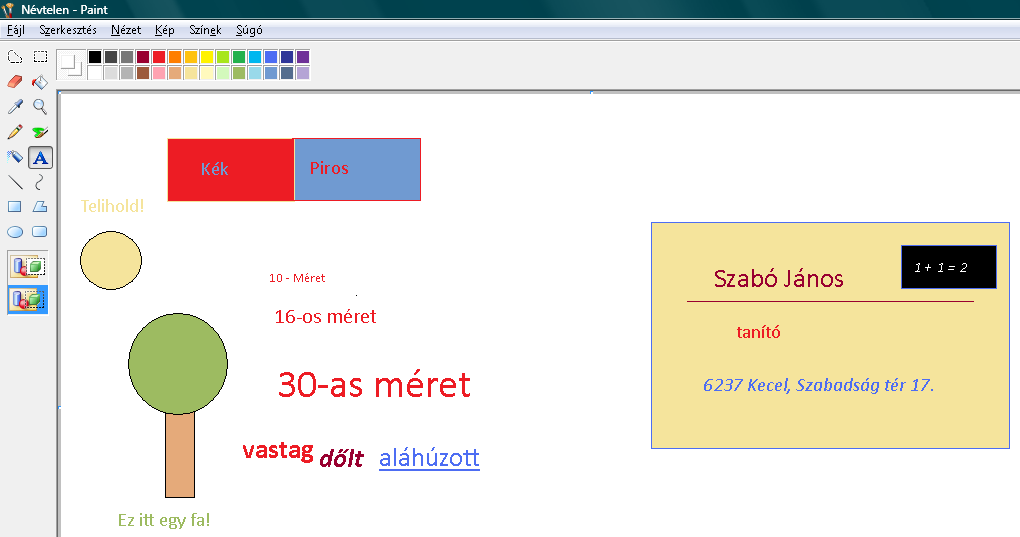 Ha sikerült új mappát létrehozni, akkor a mappa nevére kattintsunk duplán, akkor beléptünk a mappánkba. A Fájlnévhez írjuk be azt a nevet, amit a képünknek adni akarunk.