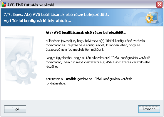 5.5. AVG-frissítés Az AVG frissítése panel automatikusan megkeresi és letölti az AVG vírusirtó legújabb frissítéseit.