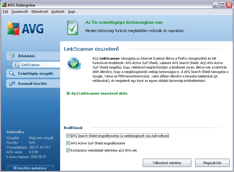 Liszenszkód másolása - nyomja meg a gombot a megfelelo liszenszkód vágólapra másolásához (mint a CTRL+C kombinációl), majd illessze be, ahova kell Újraaktiválás - megnyitja az AVG aktiválása panelt