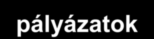 Zöld gazdaságfejlesztési pályázatok A fenntartható életmódot és az ehhez kapcsolódó viselkedésmintákat ösztönző kampányok - szemléletformálás, informálás, képzés - C komponens A távhőszolgáltatás