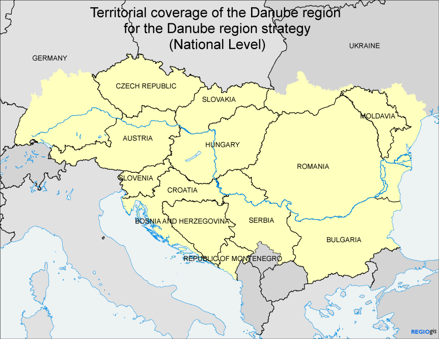 3. A Duna Stratégia A Duna Európa második leghosszabb folyója, 10 országon folyik keresztül a németországi Fekete-erdőtől a Románia és Ukrajna határán fekvő Duna Deltáig.