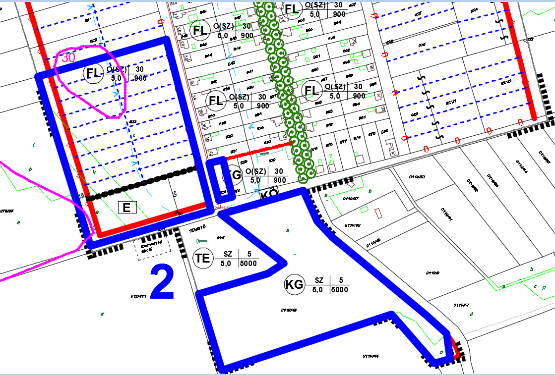 2. Bugaci Aranykalász Zrt. az Alsómonostor 823, 826 és 0119/43 hrsz.