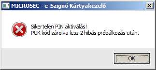 Gemalto BALE chipkártya Felhasználói útmutató A kódokat a számítógép billentyűzetén kell megadni.