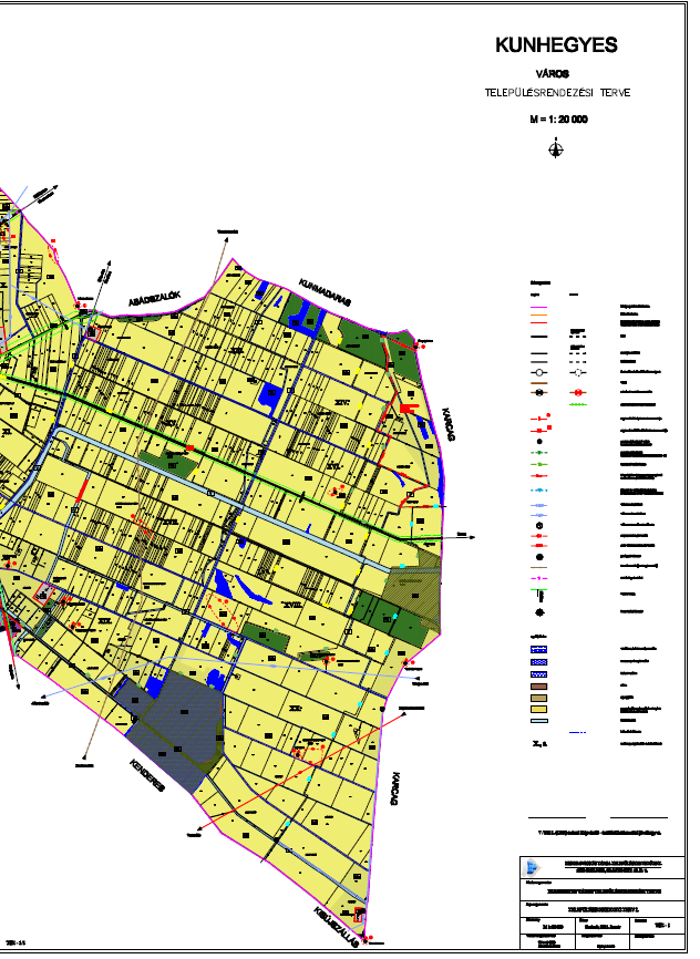 Kunhegyes Város Integrált Településfejlesztési Stratégiája Megalapozó vizsgálat 33 16.