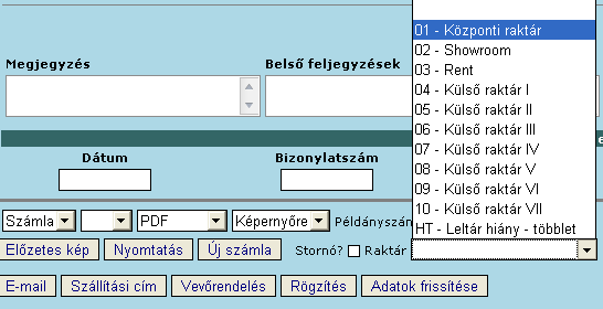 17 A leltár hiány többlet ezen kezelési módszerével könnyen észrevehető a leltár hiány többlet oka, (pl. termék csere) ill. egyszerűen megállapítható a leltár hiány többlet értéke.