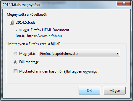 2.5. Exportálás Engedélyezett helyeken vesszővel elválasztott szöveges (CSV formátumú), html, txt, XLS vagy xml (UNIFI) formátumú állományokat menthet.