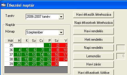 5. A megjelenő kérdésre válaszoljon Igennel, majd nézze meg az érintett étkezők Napi étkezés dialógusán a változásokat. 6. Az Aromo elkészíti több étkező több napra vonatkozó lemondásait is.