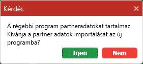 Ezt követően az E-mail küldéshez szükséges paramétereket kell rögzítenie. A paraméterezés ismertetését a 5.5 E-mail küldés beállítása fejezet tartalmazza.