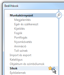 20 Beállítások párbeszédpanel Allplan 2011 Keresés a beállításokon belül Az új Beállítások párbeszédpanelben lehetősége van rákeresni bizonyos beállításokra.