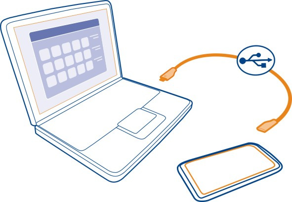 20 A Nokia Ovi Suite programcsomag telepítése a számítógépre 2 A számítógépen válasszuk a Mappa megnyitása fájlok megtekintéséhez lehetőséget, majd kattintsunk duplán a Nokia Ov