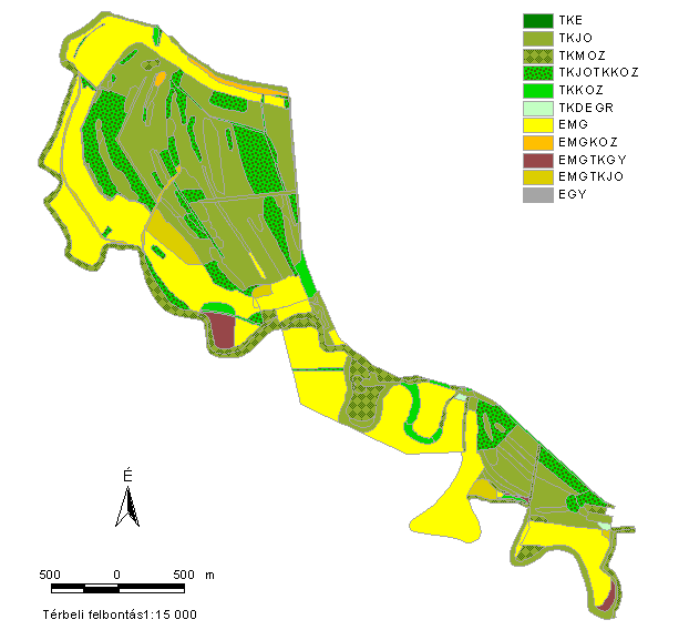 34. ábra. Vésztő-Mágorpuszta élőhelyállapot értékelése.