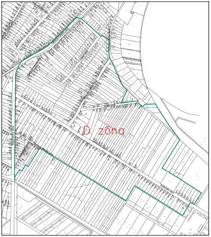 HELYZETFELTÁRÓ- HELYZETELEMZŐ - HELYZETÉRTÉKELŐ MUNKARÉSZEK 161 A városrész lehatárolása, története, szerkezete 3.3.1.4 D zóna, Déli kertváros A Déli kertvárost az alábbi utcák határolják: belterületi határ Nagykárolyi u.