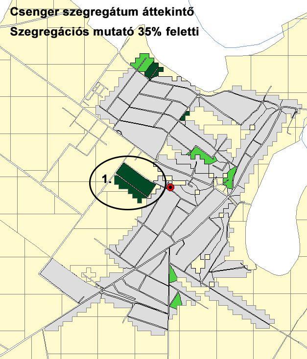 HELYZETFELTÁRÓ- HELYZETELEMZŐ - HELYZETÉRTÉKELŐ MUNKARÉSZEK 168 A szegregált és szegregációval veszélyeztetett területek azonosítása 3.