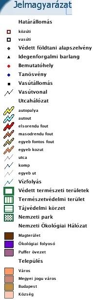 HELYZETFELTÁRÓ- HELYZETELEMZŐ - HELYZETÉRTÉKELŐ MUNKARÉSZEK 84 18. térkép: Település és környékének természetvédelmi területei Forrás: Természetvédelmi Információs Rendszer 1.12.