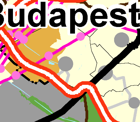 1939/2014 Csömör Nagyközség Helyi Építési abályzatának eseti módosítása 11 3 A területrendezési tervekkel való összefüggések vizsgálata (OTrT, BATrT) 3.