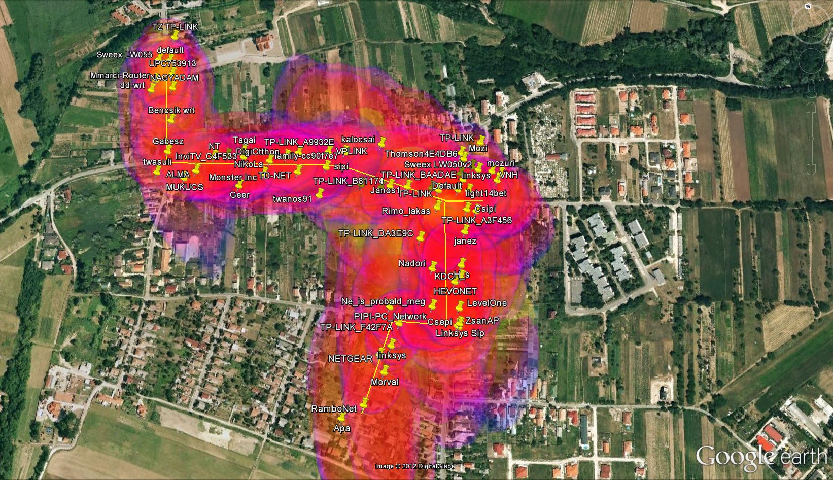 A végső térkép: Az AP-k szétválogatása