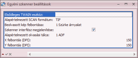 6. Beállítások 47 A tételadatok mentését követoen, lehetoséged van a módosítások átvezetésére. 6.