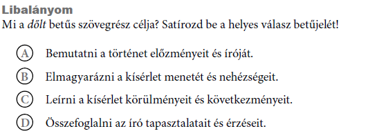 2.1.4.2.2 Nem folyamatos szövegek A kompetenciamérések 8. évfolyamtól alkalmaznak a szövegértés mérésére nem folyamatos szövegeket is.