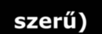 Bázisterápiás szerek Enyhébb chloroquin (CHL) sulfasalazin (SSZ) Potensebb methotrexate (MTX) - MA EZ AZ ELSŐ!